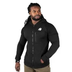 Gorilla Wear Men Delta Hoodie, Black, Medium