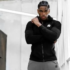 Gorilla Wear Men Delta Hoodie, Black, Medium -Sport & Fitness Shop GW 90818 900r 7