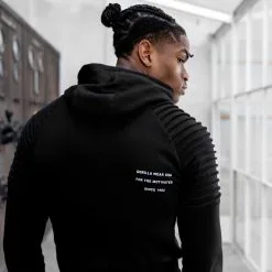 Gorilla Wear Men Delta Hoodie, Black, Medium -Sport & Fitness Shop GW 90818 900r 8