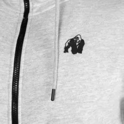 Gorilla Wear Men Kennewick Zipped Hoodie, Grey, Medium -Sport & Fitness Shop GW 90823 800r 3