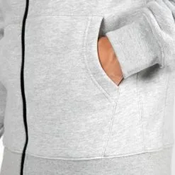 Gorilla Wear Men Kennewick Zipped Hoodie, Grey, Medium -Sport & Fitness Shop GW 90823 800r 4