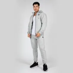 Gorilla Wear Men Kennewick Zipped Hoodie, Grey, Medium -Sport & Fitness Shop GW 90823 800r 5