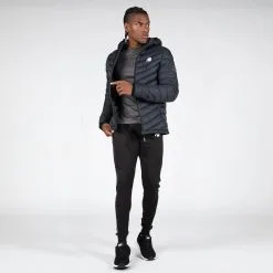 Gorilla Wear Men Osborn Puffer Jacket, Black, Xlarge -Sport & Fitness Shop GW 90830 900r 10