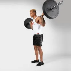 Gorilla Wear Men Functional Mesh Shorts, Black/white, Large/xlarge -Sport & Fitness Shop GW 90904 901r 5