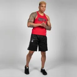 Gorilla Wear Men Functional Mesh Shorts, Black/red, Large/xlarge -Sport & Fitness Shop GW 90904 905r 5