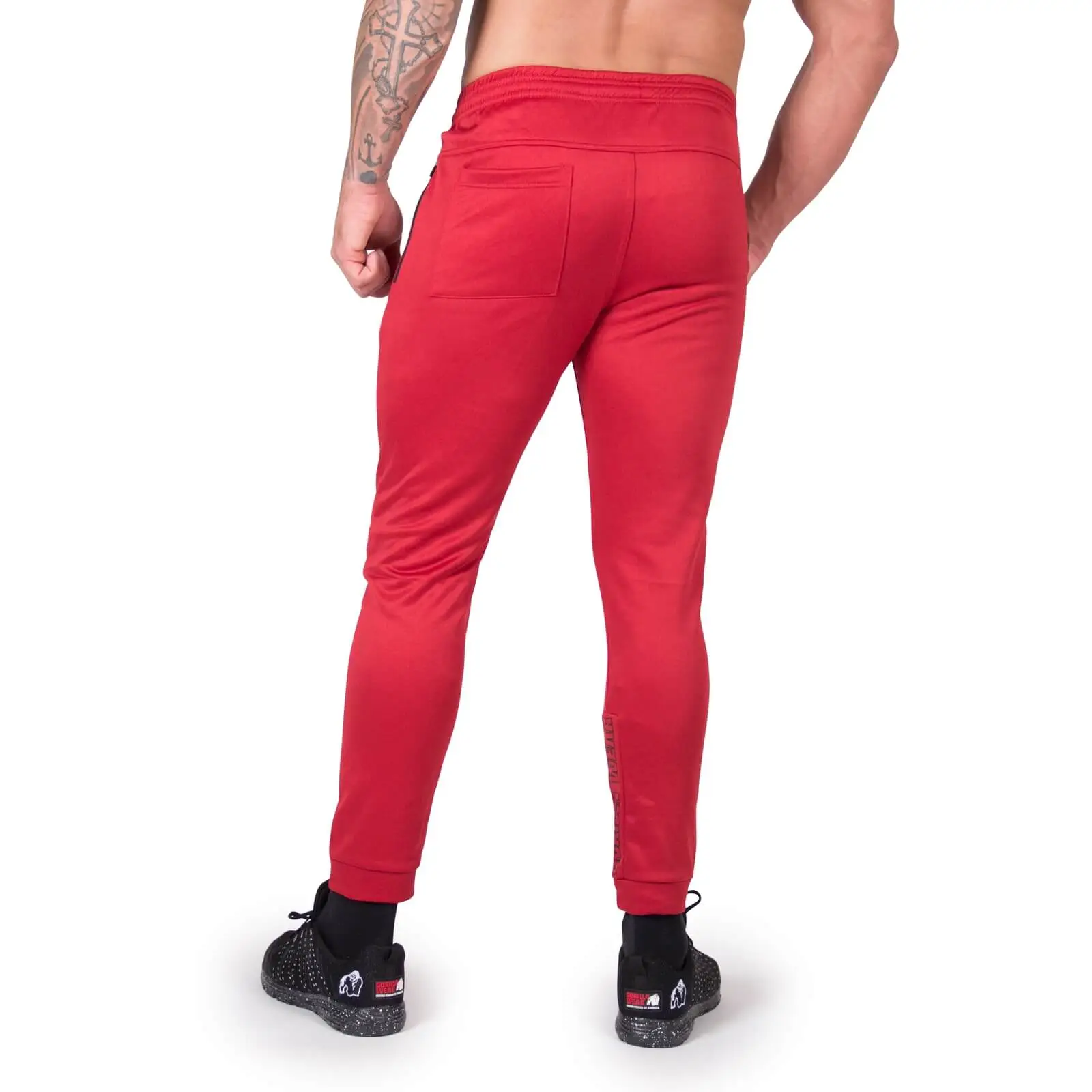 Gorilla Wear Men Bridgeport Joggers, Red, Xxxlarge 6 Gorilla Wear Men Bridgeport Joggers, Red, Xxxlarge - Bilde 4