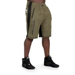 Gorilla Wear Men Augustine Old School Shorts, Army Green, Small/medium -Sport & Fitness Shop GW 90939 409r 3