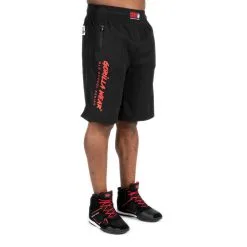 Gorilla Wear Men Augustine Old School Shorts, Black/red, Large/xlarge -Sport & Fitness Shop GW 90939 905r 3