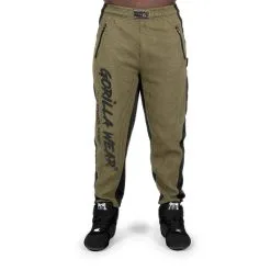 Gorilla Wear Men Augustine Old School Pants, Army Green, Xxlarge/xxxlarge
