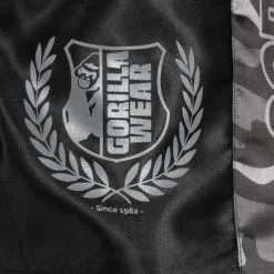 Gorilla Wear Fight Gear Vaiden Boxing Shorts, Black/grey Camo, Xsmall -Sport & Fitness Shop GW 90949 900r 3