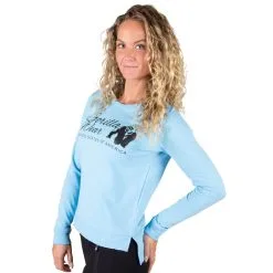 Gorilla Wear Women Riviera Sweatshirt, Light Blue, Xsmall -Sport & Fitness Shop GW 91702 300r 3
