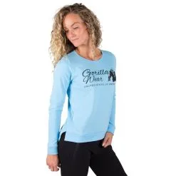 Gorilla Wear Women Riviera Sweatshirt, Light Blue, Xsmall -Sport & Fitness Shop GW 91702 300r 4