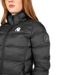 Gorilla Wear Women Rachel Puffer Jacket, Black, Small -Sport & Fitness Shop GW 91813 900r 3