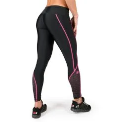 Gorilla Wear Women Carlin Compression Tights, Black/pink, Xsmall -Sport & Fitness Shop GW 91912 906r 4
