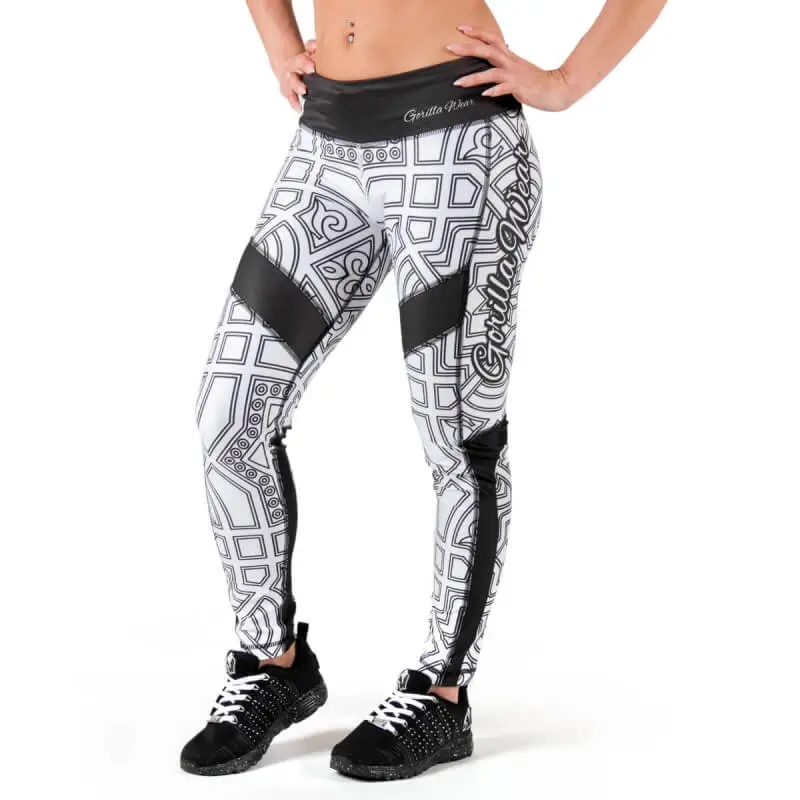 Gorilla Wear Women Pueblo Tights, Black/white, Xsmall 3 Gorilla Wear Women Pueblo Tights, Black/white, Xsmall