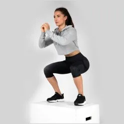 Gorilla Wear Women Monroe Cropped Leggings, Black, Xsmall -Sport & Fitness Shop GW 91946 900r 6