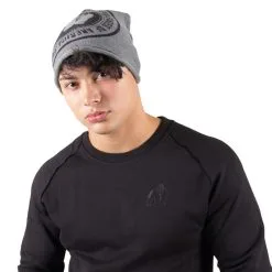 Oxford Beanie, Grey, Gorilla Wear