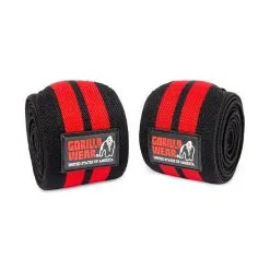 Gorilla Wear Gear Knee Wraps, Black/red, 2 M, Gorilla Wear -Sport & Fitness Shop GW 99111 900 2 2
