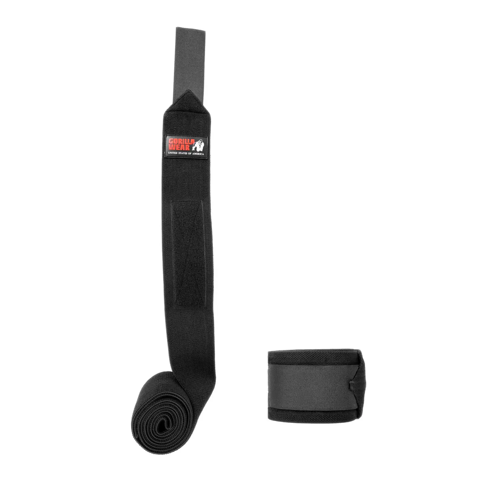 Gorilla Wear Gear Knee Wraps, Black, 2 M, Gorilla Wear 4 Gorilla Wear Gear Knee Wraps, Black, 2 M, Gorilla Wear - Bilde 2