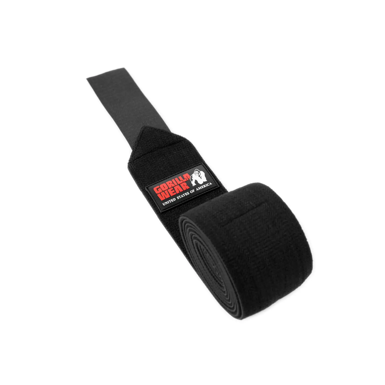 Gorilla Wear Gear Knee Wraps, Black, 2 M, Gorilla Wear 5 Gorilla Wear Gear Knee Wraps, Black, 2 M, Gorilla Wear - Bilde 3