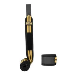 Gorilla Wear Gear Knee Wraps, Black/gold, 2 M, Gorilla Wear -Sport & Fitness Shop GW 99111 922 2 2