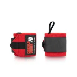 Gorilla Wear Gear GW Wrist Wraps Ultra, Black/red, Gorilla Wear