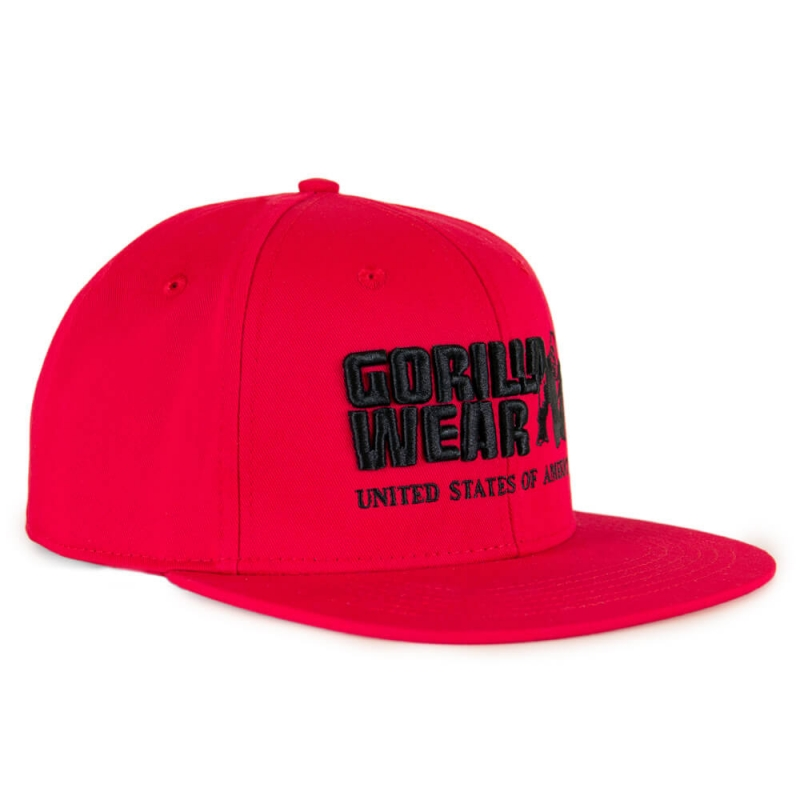 Dothan Cap, Red, Gorilla Wear 4 Dothan Cap, Red, Gorilla Wear - Bilde 2