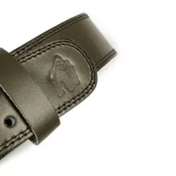 Gorilla Wear Gear 4 Inch Padded Leather Belt, Army Green, Xxlarge/xxlarge -Sport & Fitness Shop GW 99156 400r 5