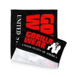 Functional Gym Towel, Black/red, Gorilla Wear
