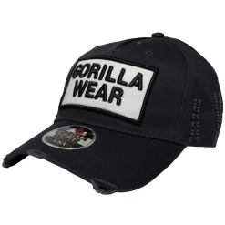Harrison Cap, Black/white, Gorilla Wear