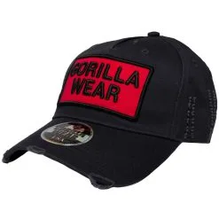 Harrison Cap, Black/red, Gorilla Wear