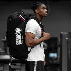 Norris Hybrid Gym Bag/Backpack, Black, Gorilla Wear -Sport & Fitness Shop GW 99186 900 12