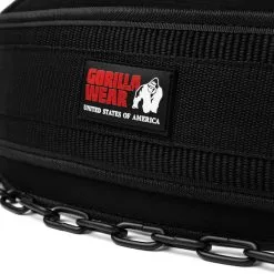 Gorilla Wear Gear GW Nylon Dip Belt, Black, Gorilla Wear -Sport & Fitness Shop GW 99193 900 4