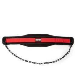 Gorilla Wear Gear GW Nylon Dip Belt, Black/red, Gorilla Wear -Sport & Fitness Shop GW 99193 905 3