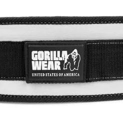 Gorilla Wear Gear 4 Inch Womens Lifting Belt, Black/white, Large -Sport & Fitness Shop GW 99801 901r 4