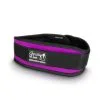 Gorilla Wear Gear 4 Inch Womens Lifting Belt, Black/purple, Large