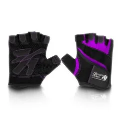 Gorilla Wear Gear Women´s Fitness Gloves, Black/purple, Medium