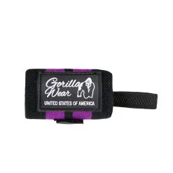 Gorilla Wear Gear Women's Wrist Wraps, Black/purple, Gorilla Wear -Sport & Fitness Shop GW 99804 907 2