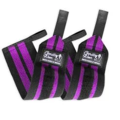 Gorilla Wear Gear Women's Wrist Wraps, Black/purple, Gorilla Wear -Sport & Fitness Shop GW 99804 907 3