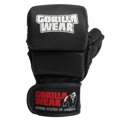 Gorilla Wear Fight Gear Gorilla Wear Ely MMA Sparring Gloves, Black/white, M/L -Sport & Fitness Shop GW 99910 509r 3