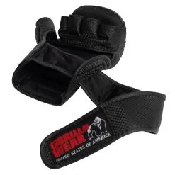 Gorilla Wear Fight Gear Gorilla Wear Ely MMA Sparring Gloves, Black/white, M/L -Sport & Fitness Shop GW 99910 509r 6