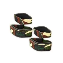 Figure 8 Straps - Lifting Loops, Green Camo, C.P. Sports