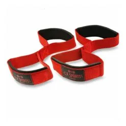 Figure 8 Straps - Lifting Loops, Red, C.P. Sports