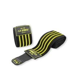 Elbow Wraps Pro, Black/yellow, C.P. Sports -Sport & Fitness Shop GW T22 200 2