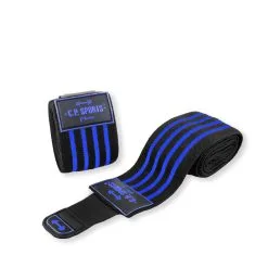 Elbow Wraps Pro, Black/blue, C.P. Sports -Sport & Fitness Shop GW T22 300 2
