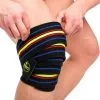 Knee Wraps, Black/blue-red-yellow, C.P. Sports -Sport & Fitness Shop GW T25 2 power 1
