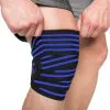 Knee Wraps, Black/blue, C.P. Sports -Sport & Fitness Shop GW T25 blue 1