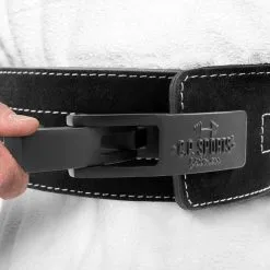 C.P. SPORTS Powerlifting Lever Belt, Black, Small -Sport & Fitness Shop GW T9r 11