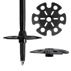 Gåstav, 3-delt Brun, InSPORTline -Sport & Fitness Shop IN 11474 4 8