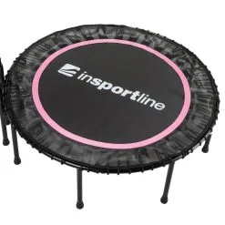 Fjærfri Trampoline Cordy, Med Håndtak 114 Cm, Pink, InSPORTline -Sport & Fitness Shop IN 14401 1 3